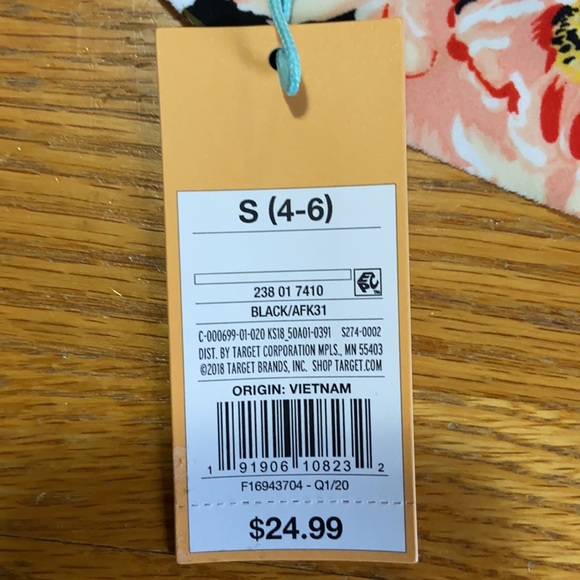 NWT Kona Sol Tiered Bandeau Tankini Top Small - Picture 7 of 8